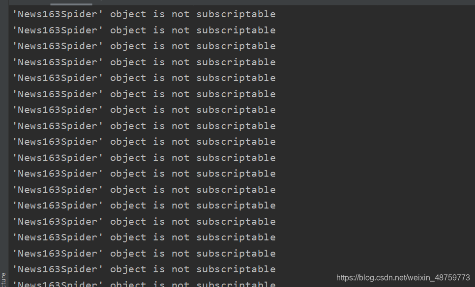 object is not subscriptable‘ 在python中遇到这种错误_node' object is not ...