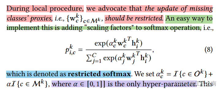 FedRS: Federated Learning with Restricted Softmax for Label ...