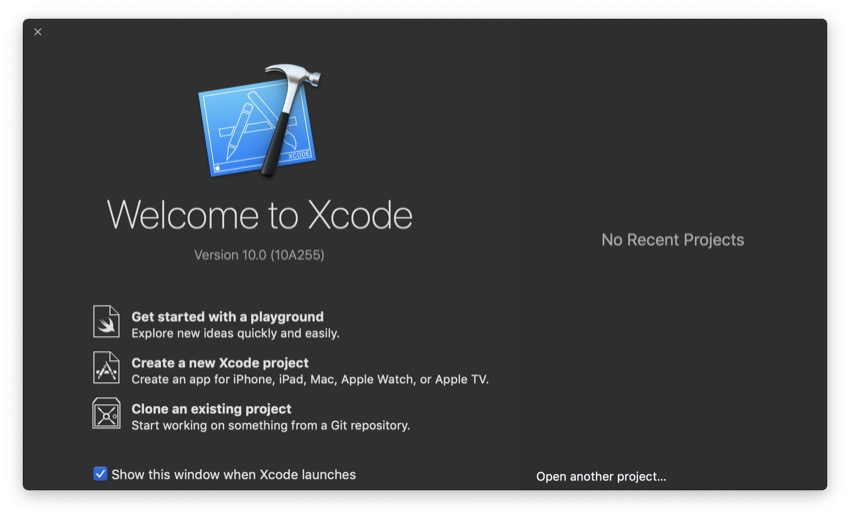 图2打开Xcode