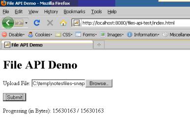 使用 <wbr>JavaScript <wbr>File <wbr>API <wbr>实现文件上传 图 2 File API 演示