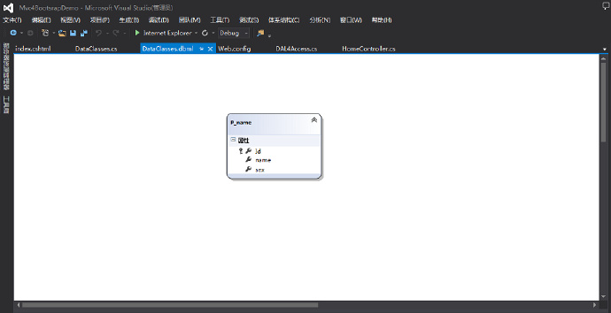 VS2013 <wbr>ASP.NET <wbr>MVC4 <wbr>中使用 <wbr>LINQ <wbr>TO <wbr>SQL