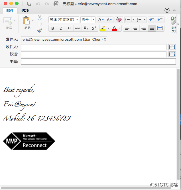 Office 365 On MacOS 系列——Outlook配置项