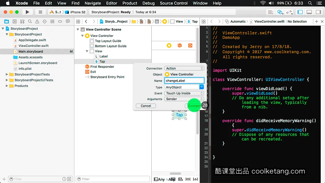 互动教程 for Xcode9 & Swift4-酷课堂