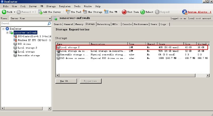 xenserver 增加新硬盘