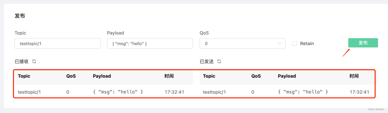 MQTT 发布