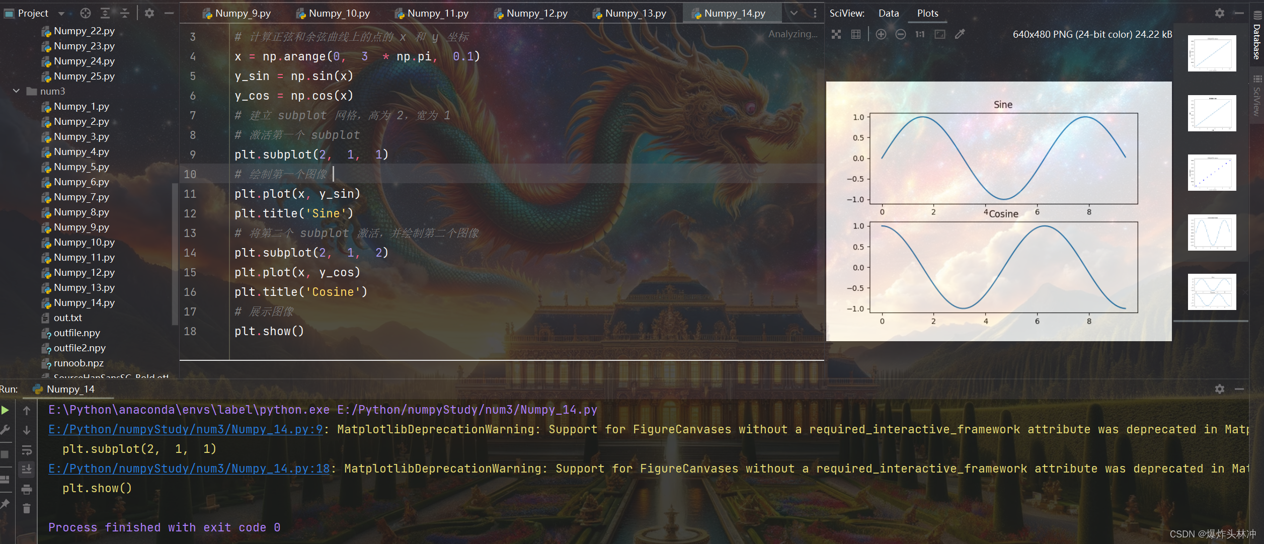 Numpy方法总结（四）_ndarray.view()-CSDN博客
