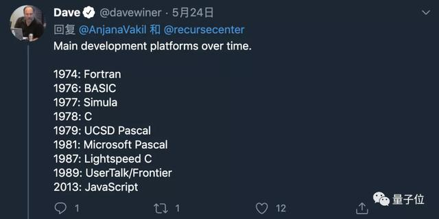 LeCun自曝使用C语言23年之久，2年前才用Python，还曾短暂尝试Lua