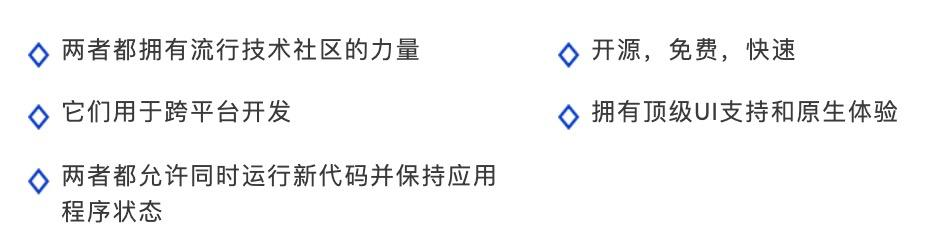 Flutter VS React Native,应该选哪个?