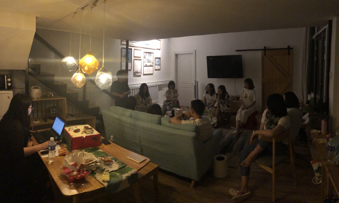 团队共创会前夜
