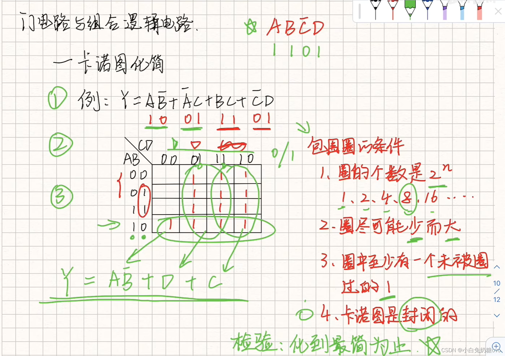 Karnaugh map (卡诺图)_not allowed in karnaugh map-CSDN博客