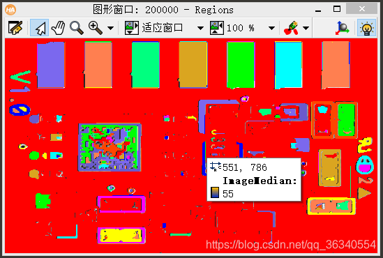 分割后的图