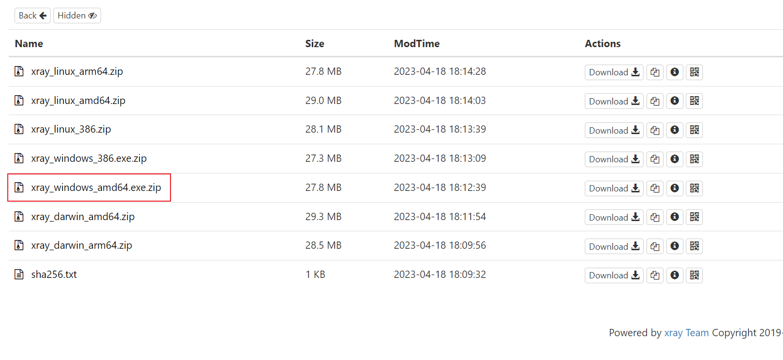 Xray 安装与使用心得插图1 image-20230612235225897