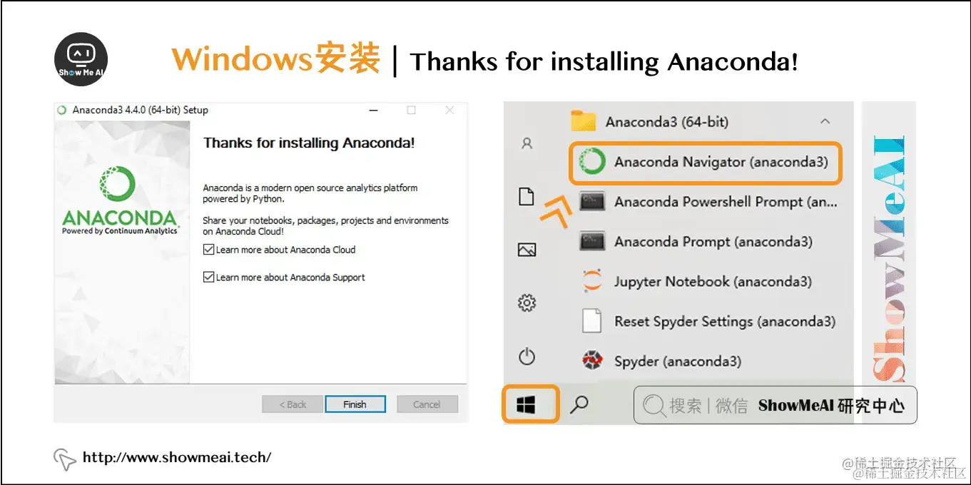 Windows安装 | Thanks for installing Anaconda!