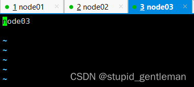 主机名node03