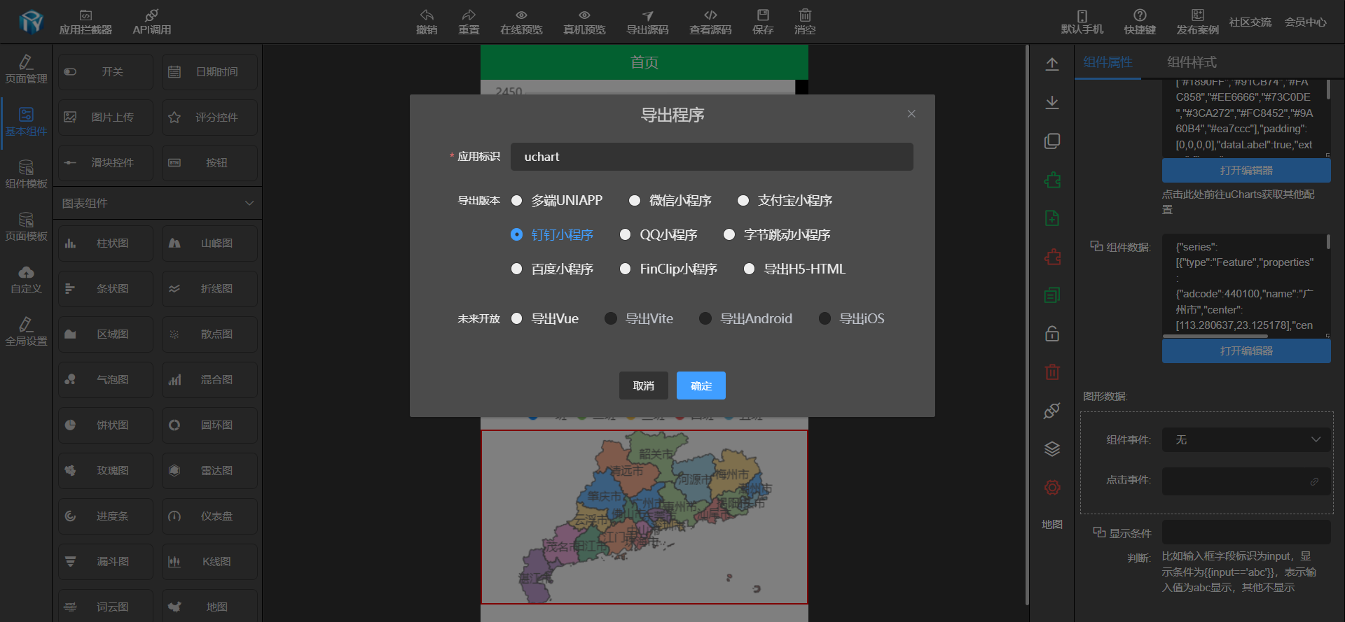 可视化集成相当优秀ucharts图表组件_ucharts 山峰图-CSDN博客