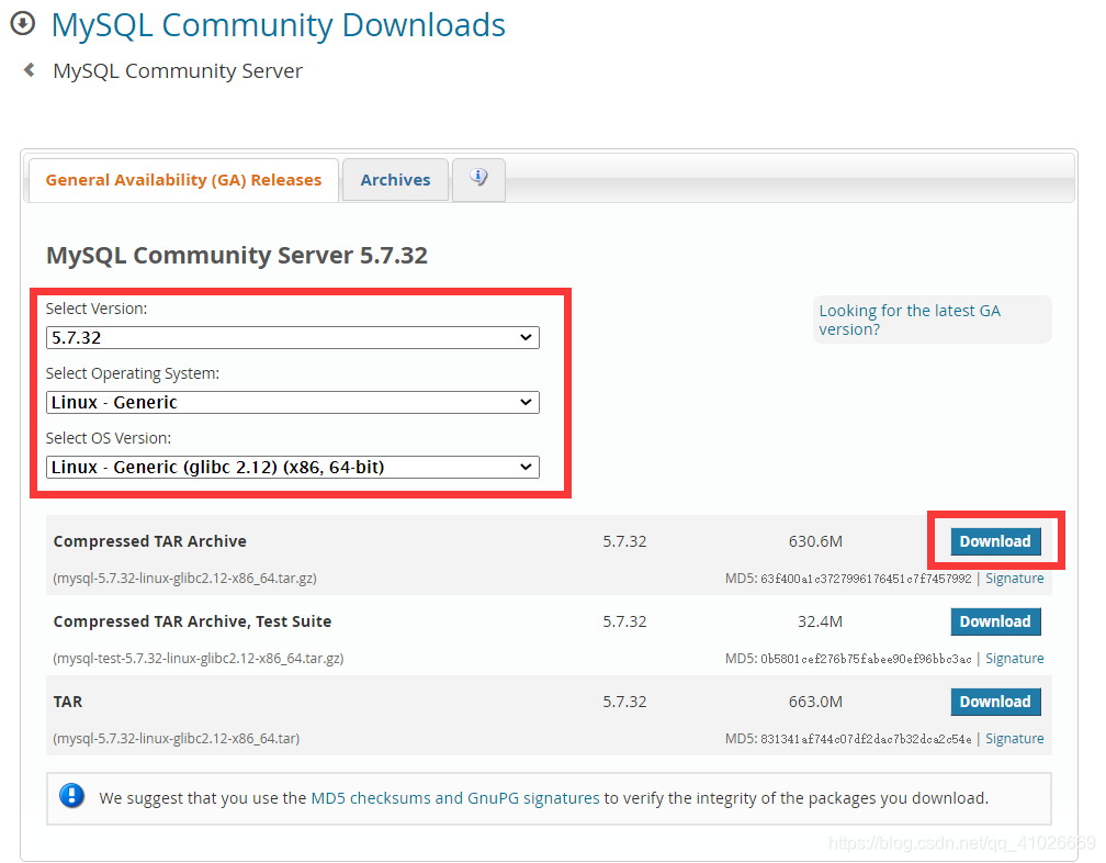 Linux安装、配置mysql_linux 安装mysql-5.7.32-CSDN博客