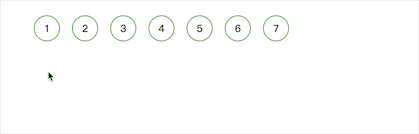 鼠标经过分页按钮放大效果