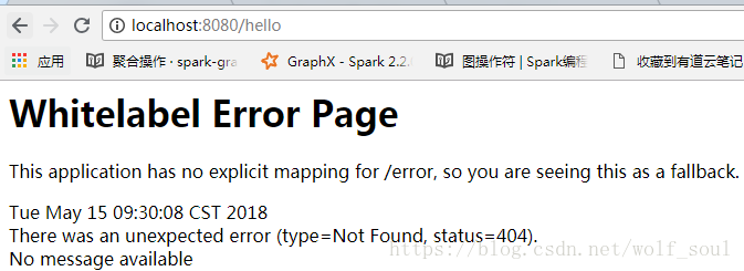 访问页面404