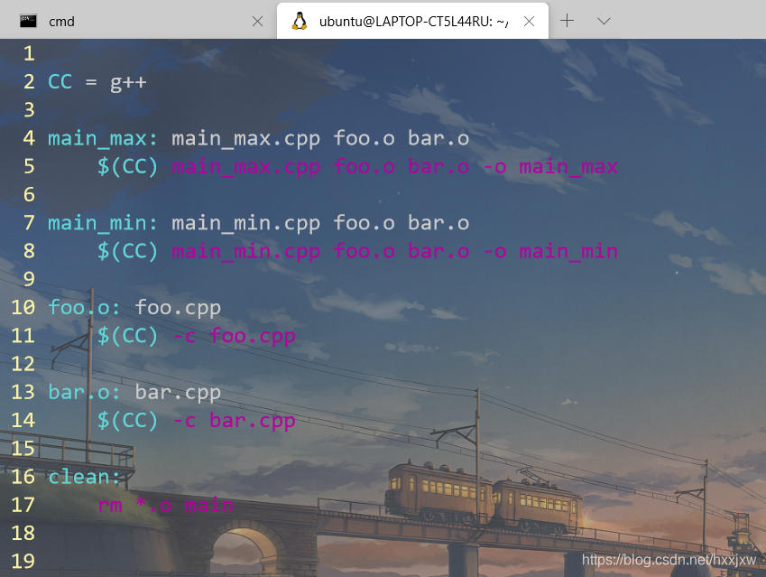 Cpp Makefile Example make命令 & makefile_makefile c语言 o文件-CSDN博客