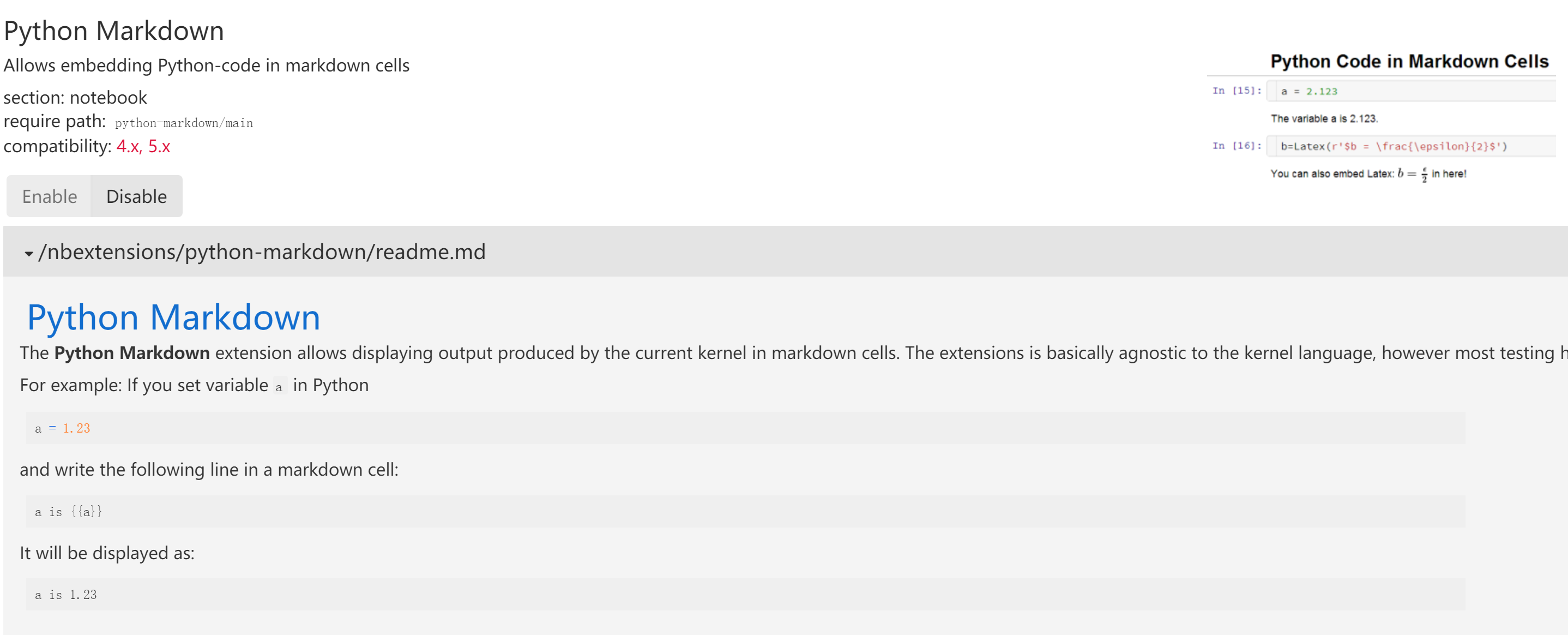 how to display markdown output in databricks notebook... 在Jupyter Notebook Markdown单元Python中打印变量_jupyter 打印变量-CSDN博客