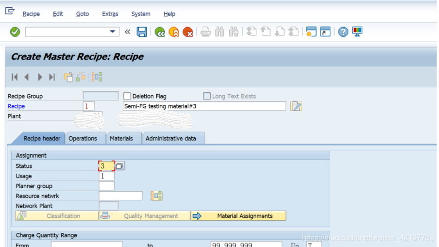 SAP PP C201使用ECR创建Recipe主数据_sap master recipe怎么下载report-CSDN博客