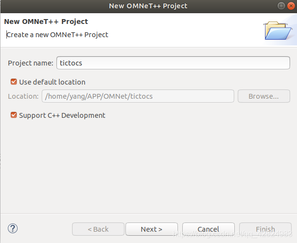 OMNet++新建工程及运行_omnet中如何建立属于自己的文件夹或是工程-CSDN博客