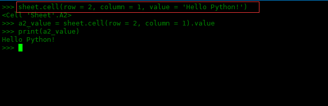 openpyxl 操作 Excel表的格基本用法openpyxl 操作 Excel表的格基本用法