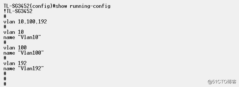 TP LINK TL SG3452 CONSOLE 超级终端查管理IP命令