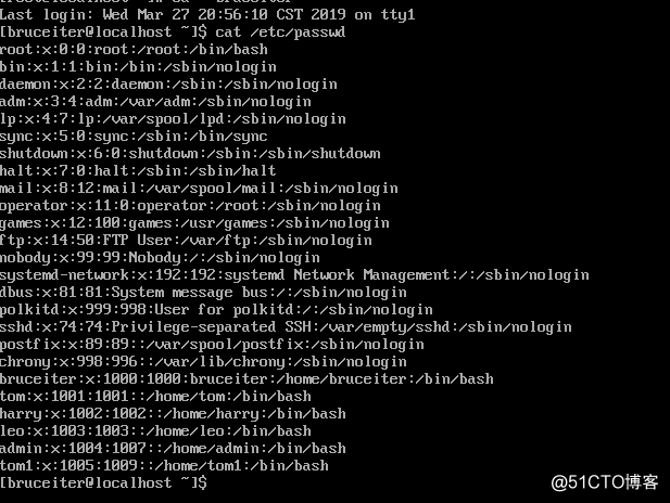 Linux中用户管理