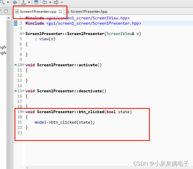 touchGFX控件学习六、Model-View-Presenter设计模式_model view presenter-CSDN博客