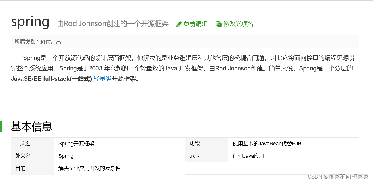 你知道什么是Spring吗？_spring了解吗-CSDN博客