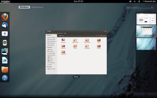 gnome-shell-Desktop