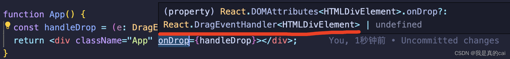 我这是这样知道 React TS 中的 Event Handler 类型的_onclick ts事件类型-CSDN博客