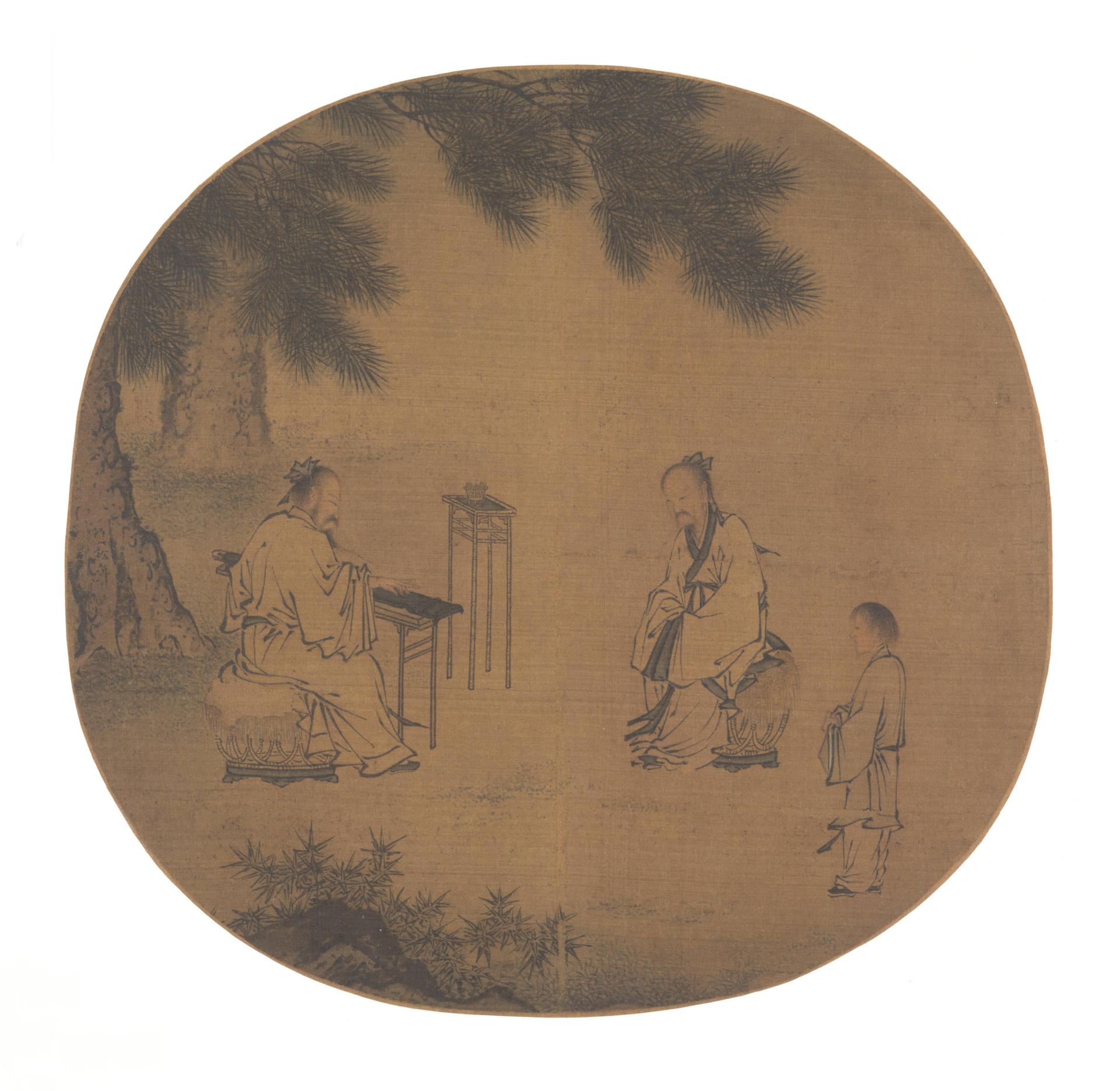 名画90 刘松年《画选八幅》-CSDN博客