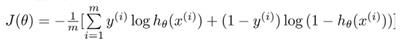 逻辑回归的代价函数(交叉熵)