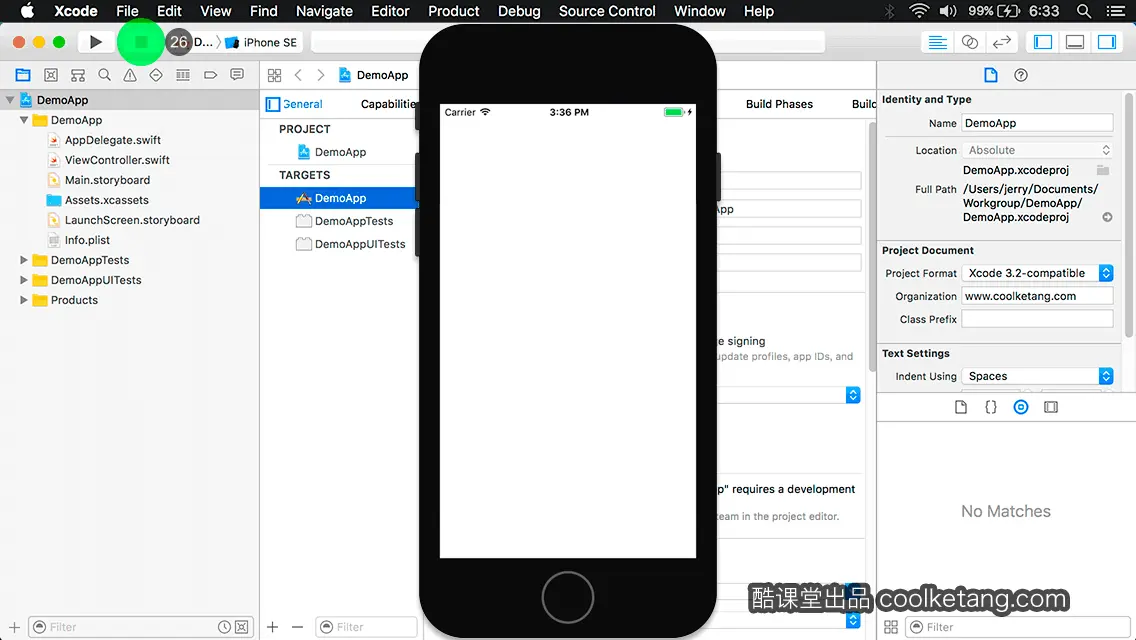 互动教程 for Xcode9 & Swift4-酷课堂