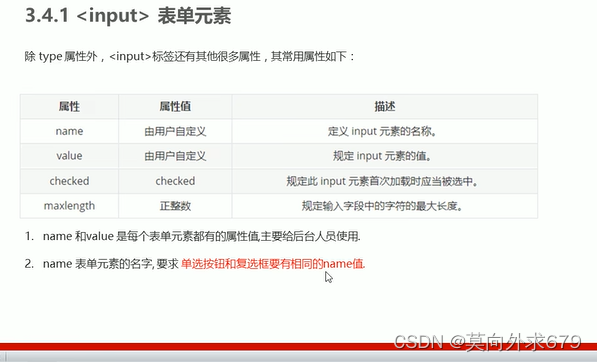 HTML表单与控件详解-CSDN博客