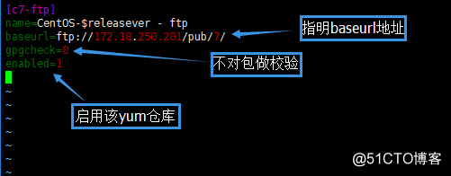通过ftp创建本地yum仓库