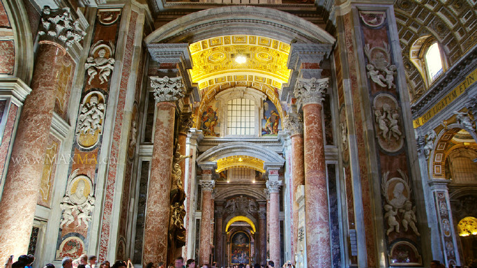 2012意大利之行2：梵蒂冈圣彼得大教堂