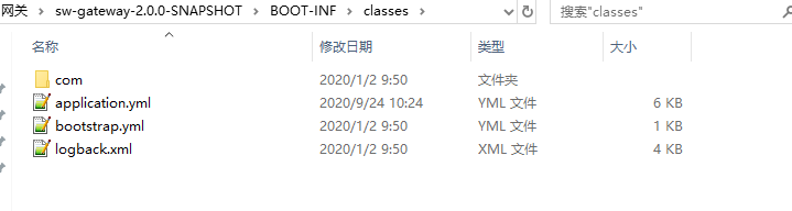 配置文件