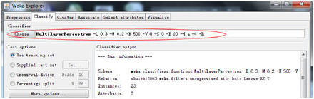 Weka <wbr>BP神经网络（Neural <wbr>Networks）分析