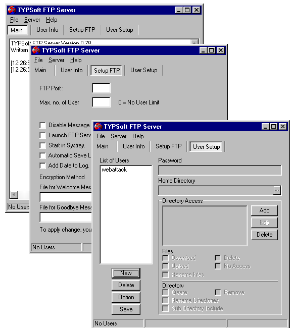 用FileZilla <wbr>Server开FTP：看图入门