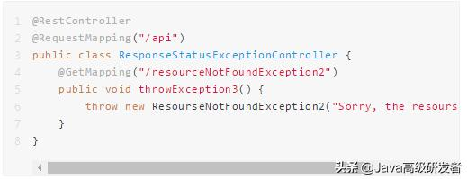 SpringBoot 处理异常的几种常见操作