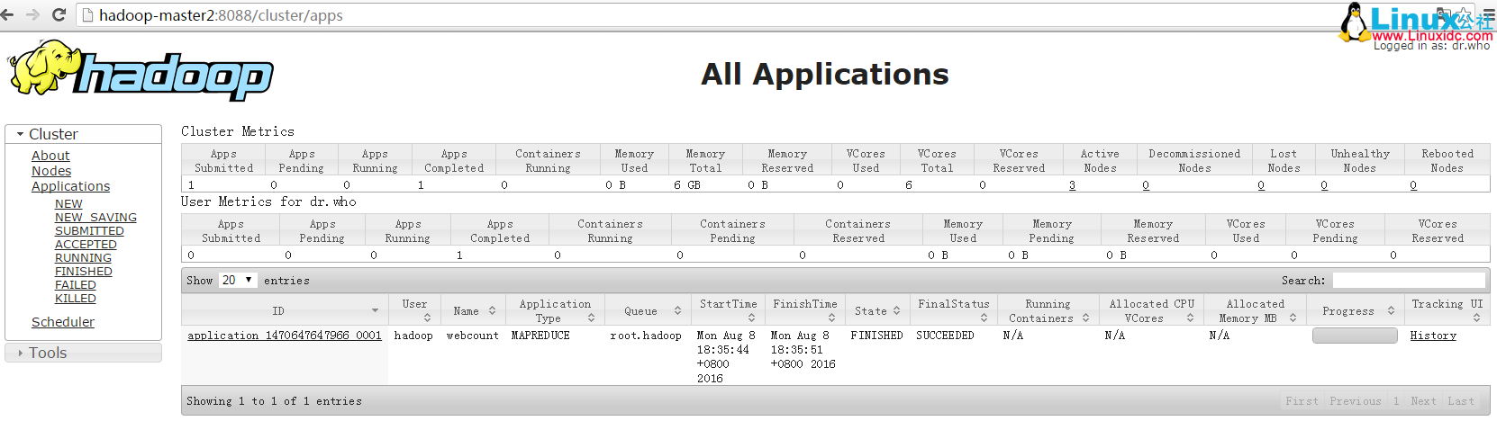 Hadoop 2.0 HA高可用集群配置详解 www.linuxidc.com
