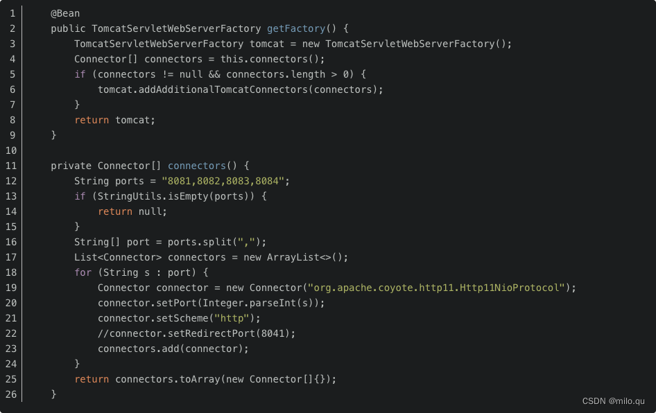 SpringBoot+内置Tomcat配置，参数调优，最大并发量，最大连接数_springboot内置tomcat配置-CSDN博客