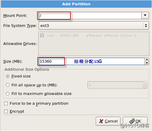 Linux系统安装需要注意几处