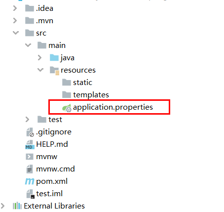 创建工程默认的包结构