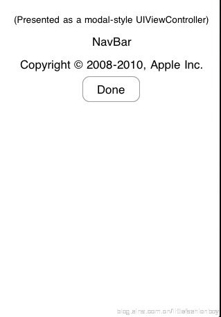 presentModalView presentModalView