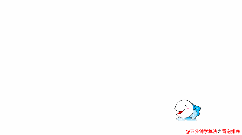 冒泡排序动图演示