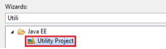 图7. Utility Project选项